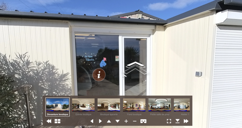 Visite virtuelle la ferme fabiole