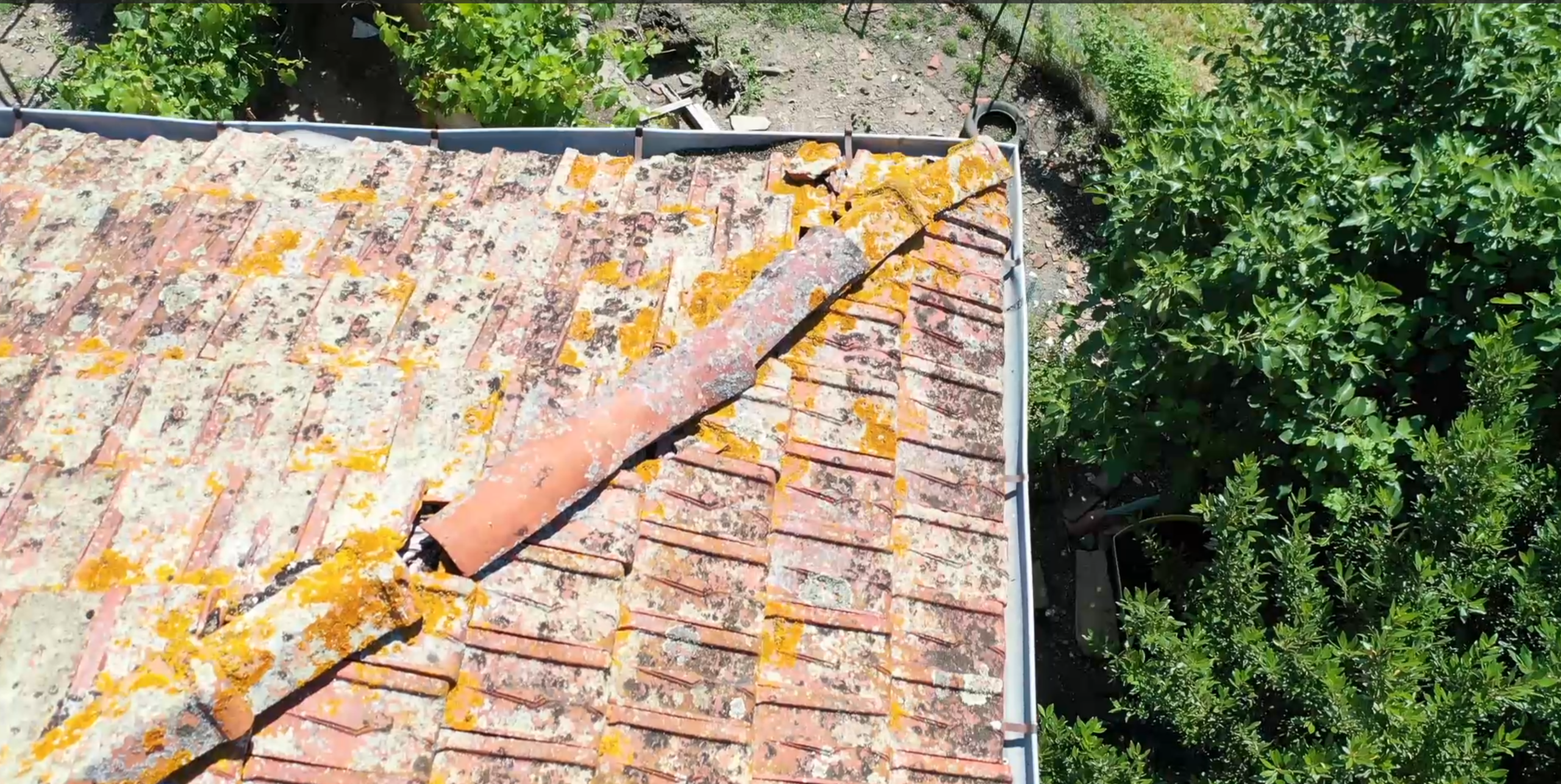 Inspection de toiture